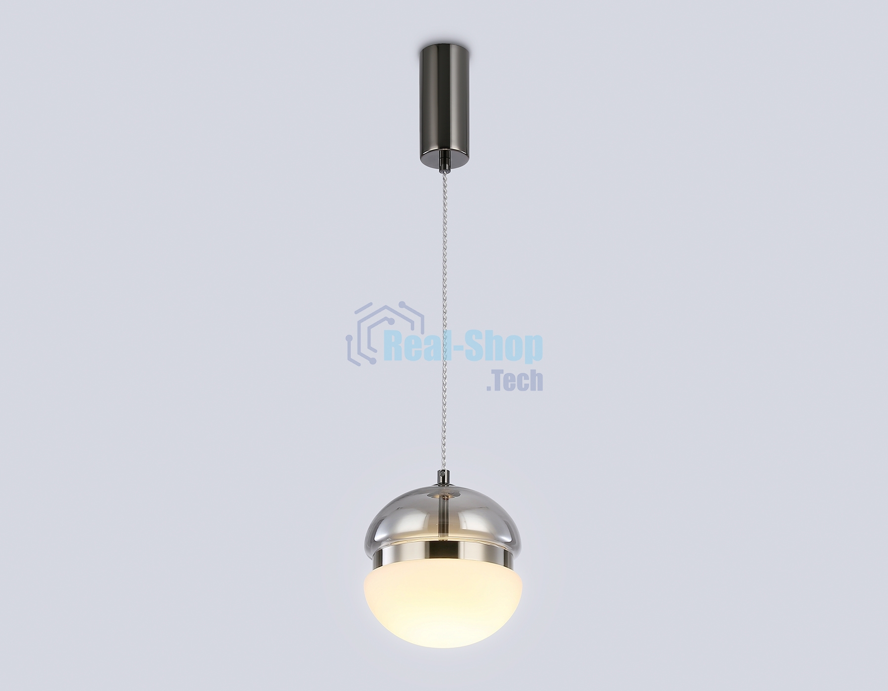 Подвесной светодиодный светильник Ambrella light LH11003 SM/FR дымчатый/белый матовый 20W 3000K D180*200