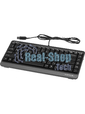 Комплект клавиатура+мышь A4Tech FStyler F1110 проводной, USB, 2000 DPI, чёрный/серый