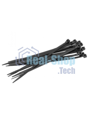 Хомут кабельный 4.8х350 нейл. черный (уп. 100 шт) EKF plc-cb-4.8x350