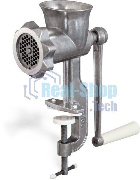 Мясорубка механическая Ротор Дива МРП серебристый