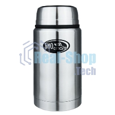 Термос Biostal с широкой горловиной, суповой 0,75 л. С ЛОЖКОЙ