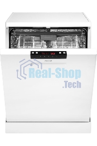 Посудомоечная машина Weissgauff DW 6035, белый, 59.8 см, 14 компл., 49 дБ, класс A++