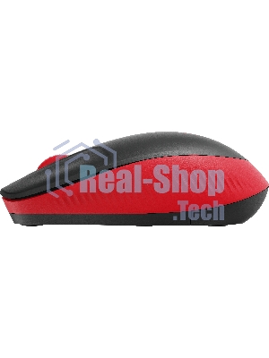 Мышь беспроводная Logitech M190 черный/красный, 1000 dpi, радиоканал, USB, кнопки - 3