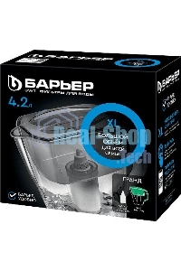 Кувшин Барьер ГРАНД изумруд зеленый 4.2л.