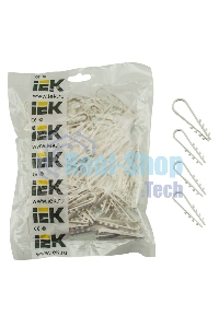 Дюбель хомут Iek UHH35-5-10-100 5-10мм нейлон белый d=5 мм (100шт)