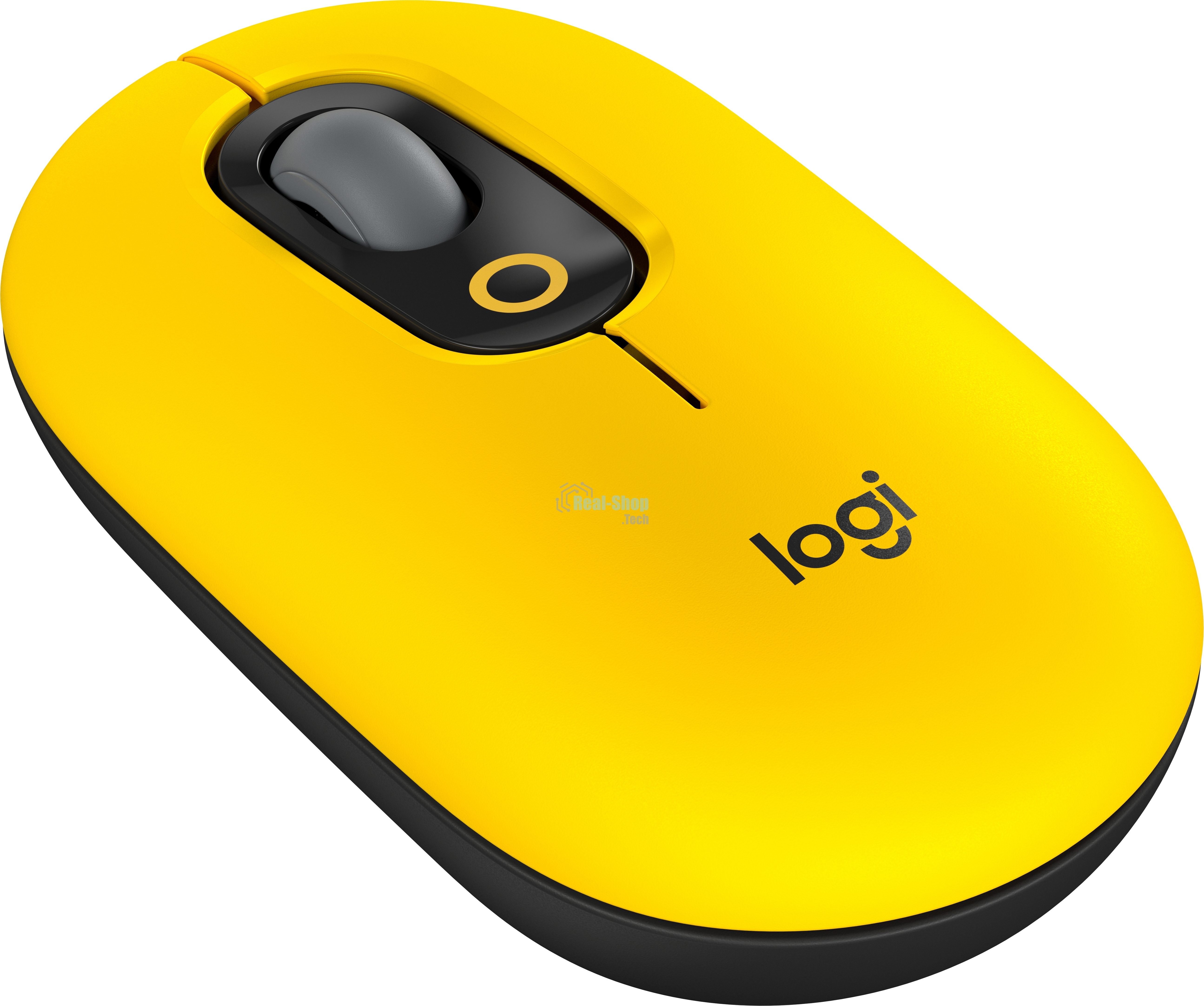 Мышь беспроводная Logitech POP Mouse желтый, 4000 dpi, Bluetooth, кнопки - 4