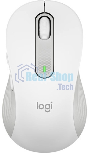 Мышь беспроводная Logitech Signature M650 L белый, 4000 dpi, радиоканал, Bluetooth, USB, кнопки - 5