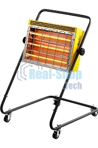 Обогреватель инфракрасный Ballu BIH-LM-3.0 желтый, кварцевый, 3000 Вт, 30 м2