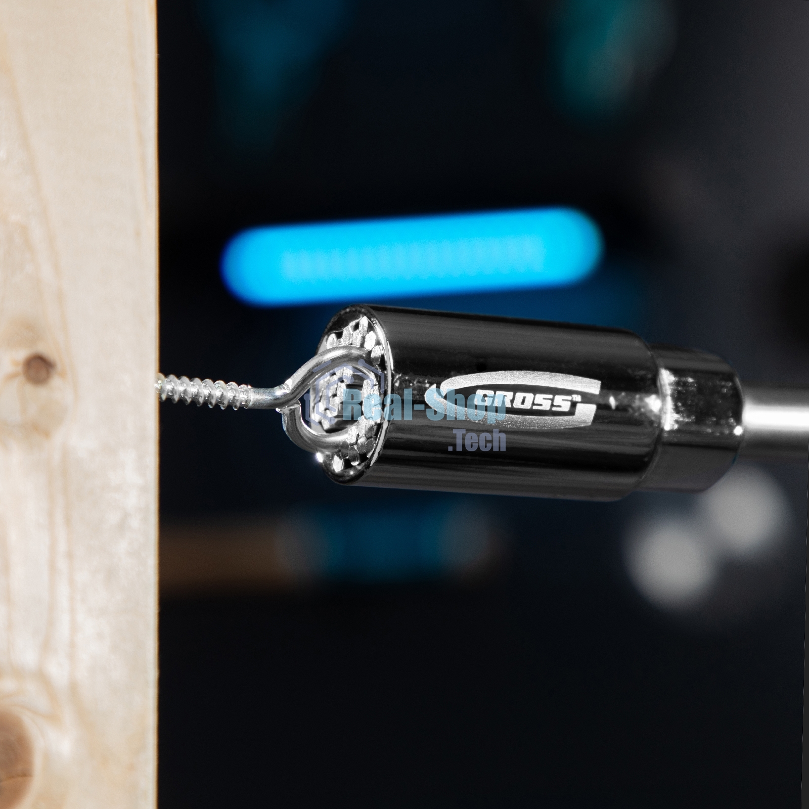 Головка торцевая Gross 13191 многоразмерная CrV 6-21 мм под квадрат 3/8