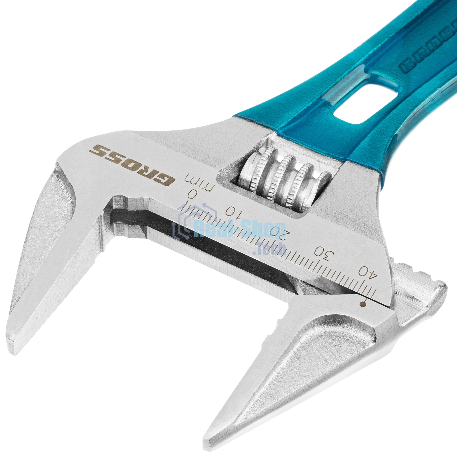 Ключ разводной Gross 15566 (0 - 20 мм) 160 мм