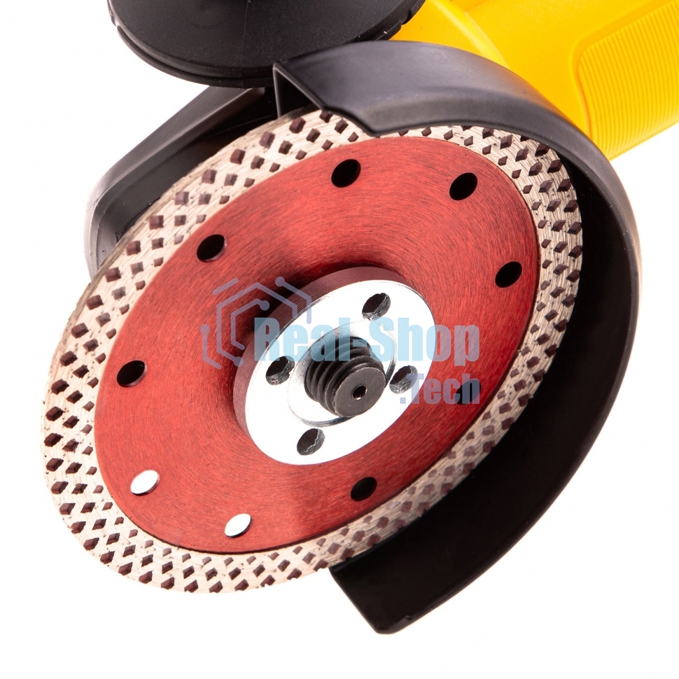 Диск алмазный отрезной Matrix сплошной, 115 х 22,2 мм, сухое/мокрое резание