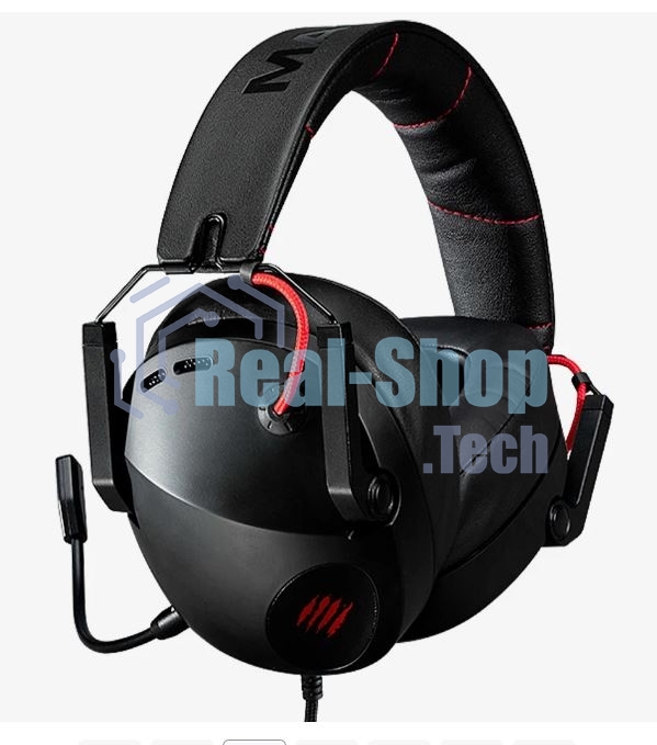 Игровые наушники Mad Catz P.I.L.O.T. 3 черные (3.5 мм jack, 50 мм)