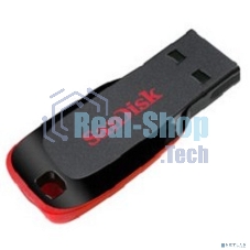 Флешка USB Sandisk CZ50 Cruzer Blade (SDCZ50-032G-B35), 32Gb, USB 2.0, R/W 15/4, черный/красный