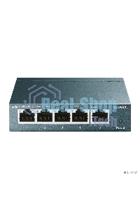 Коммутатор TP-Link SOHO TL-SG105 5-port Desktop Gigabit Switch, 5 10/100/1000M RJ45 ports, metal case