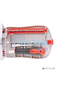 Отвертка Matrix для точных работ с насадками Fusion, 22 пр. в пласт. пенале