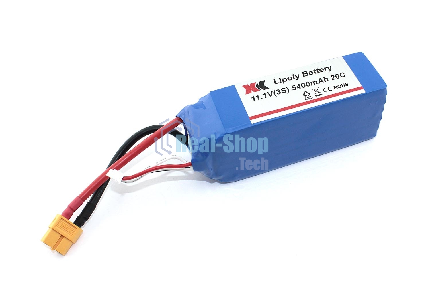 Портативный аккумулятор Li-Pol 11.1V 803496 5400mAh разъем XT60-Plug