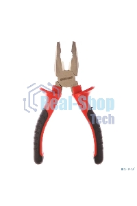 Плоскогубцы комбинированные Rexant 180 мм никелированные, двухкомпонентные рукоятки