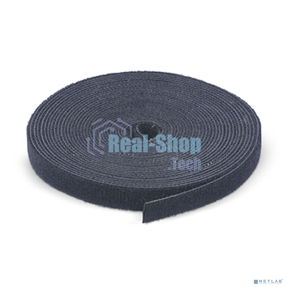 Лента липучая Cabeus ROL-5x16-BK, 16 мм Ш, 5 000 мм Д, материал: полиамид, черный