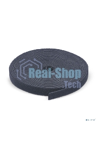 Лента липучая Cabeus ROL-5x16-BK, 16 мм Ш, 5 000 мм Д, материал: полиамид, черный