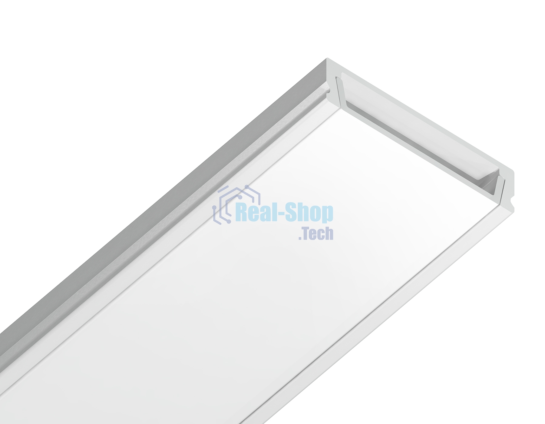 Алюминиевый профиль Ambrella light GP1800WH белый 2000*23.8*6
