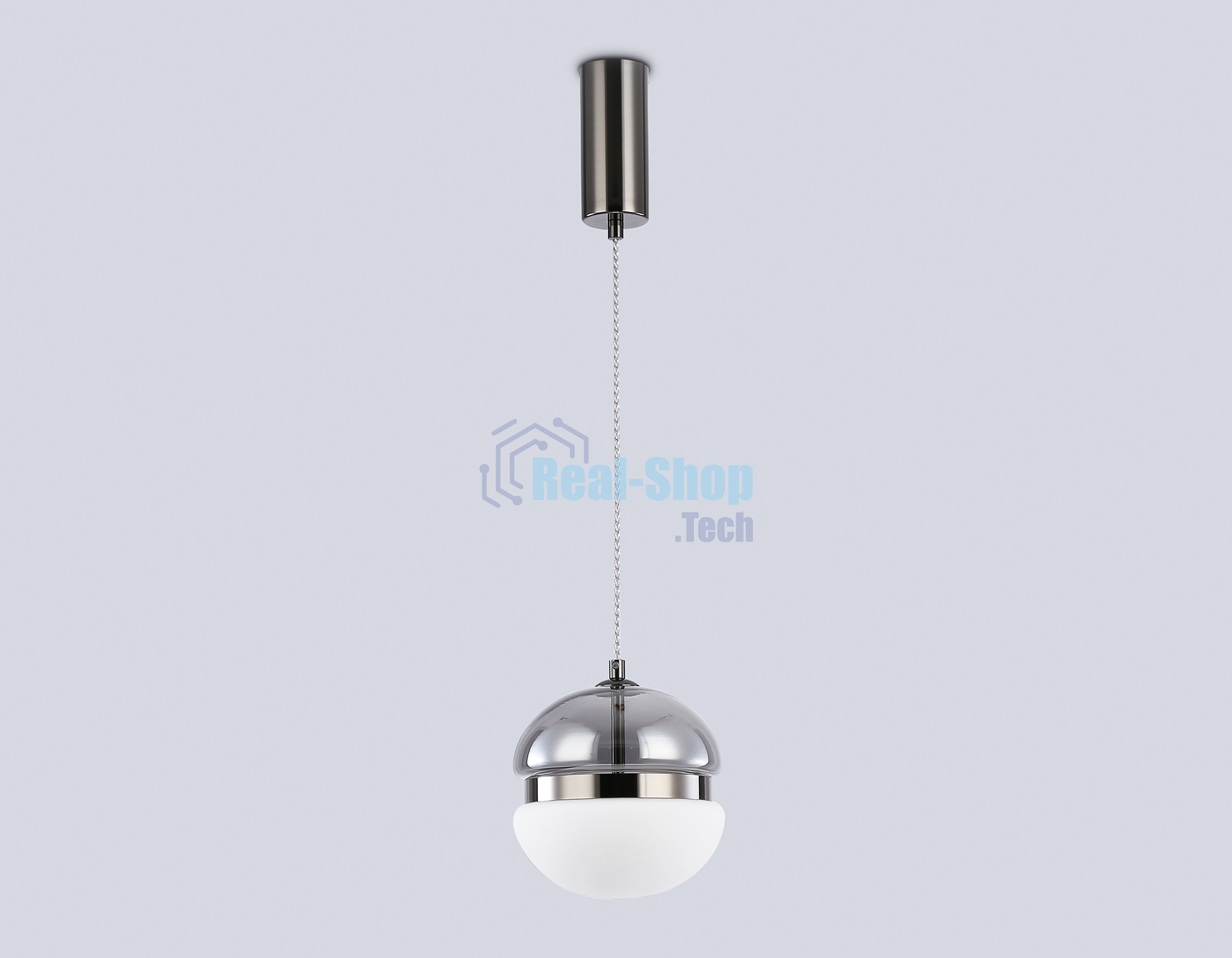 Подвесной светодиодный светильник Ambrella light LH11003 SM/FR дымчатый/белый матовый 20W 3000K D180*200