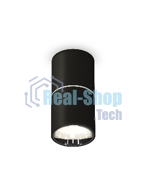 Светильник Ambrella Light XS6302081 SBK/PSL черный песок/серебро полированное MR16 GU5.3 (C6302, A2060, N6112)