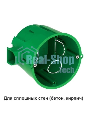 Установочная коробка сплошных стен 68x60Установочная коробка сплошных стен 68x60