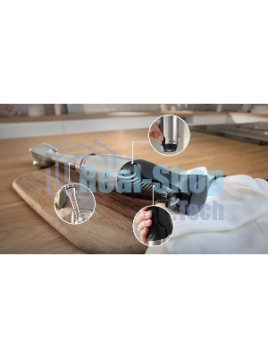 Блендер погружной Bosch MSM6M871 черный, 1200 Вт, 1 скорость