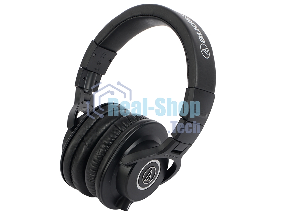 Проводные наушники Audio-Technica ATH-M40X черный, полноразмерные, складная конструкция