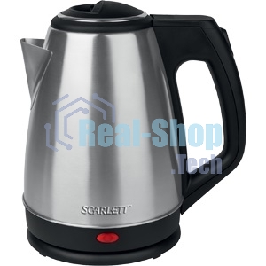 Чайник электрический Scarlett SC-EK21S25 1.5л. 1350Вт серебристый (корпус: нержавеющая сталь)