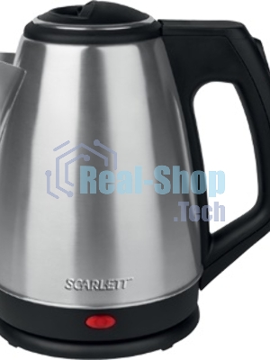 Чайник электрический Scarlett SC-EK21S25 1.5л. 1350Вт серебристый (корпус: нержавеющая сталь)