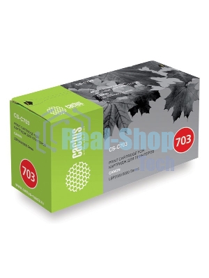 Картридж лазерный Cactus CS-C703 черный (2000 стр.) для Canon LBP2900/LBP3000