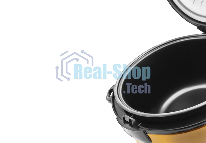 Мультиварка Centek CT-1495 черный 5.0л, 42 программы + Мультишеф черный/золотистый