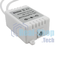 Контроллер LED для светодиодной ленты белый Mix 12/24 В, 72/144 Вт, 24 кнопки (IR)