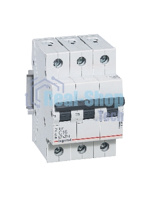 Выключатель автоматический RX3 4,5кА 16А 3П C RX3 Авт.выключатель 4,5кА 16А 3П C