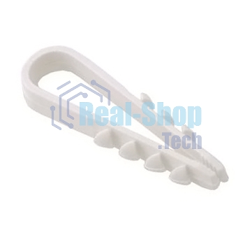 Дюбель хомут Iek UHH35-5-10-100 5-10мм нейлон белый d=5 мм (100шт)