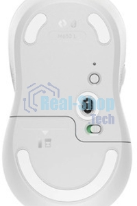 Мышь беспроводная Logitech Signature M650 L белый, 4000 dpi, радиоканал, Bluetooth, USB, кнопки - 5
