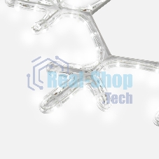 Фигура Neon-night Снежинка цвет свечения синий, размер 45х38 см