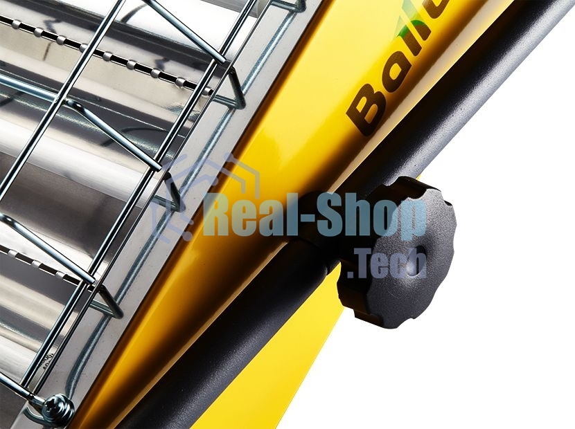 Обогреватель инфракрасный Ballu BIH-LM-3.0 желтый, кварцевый, 3000 Вт, 30 м2