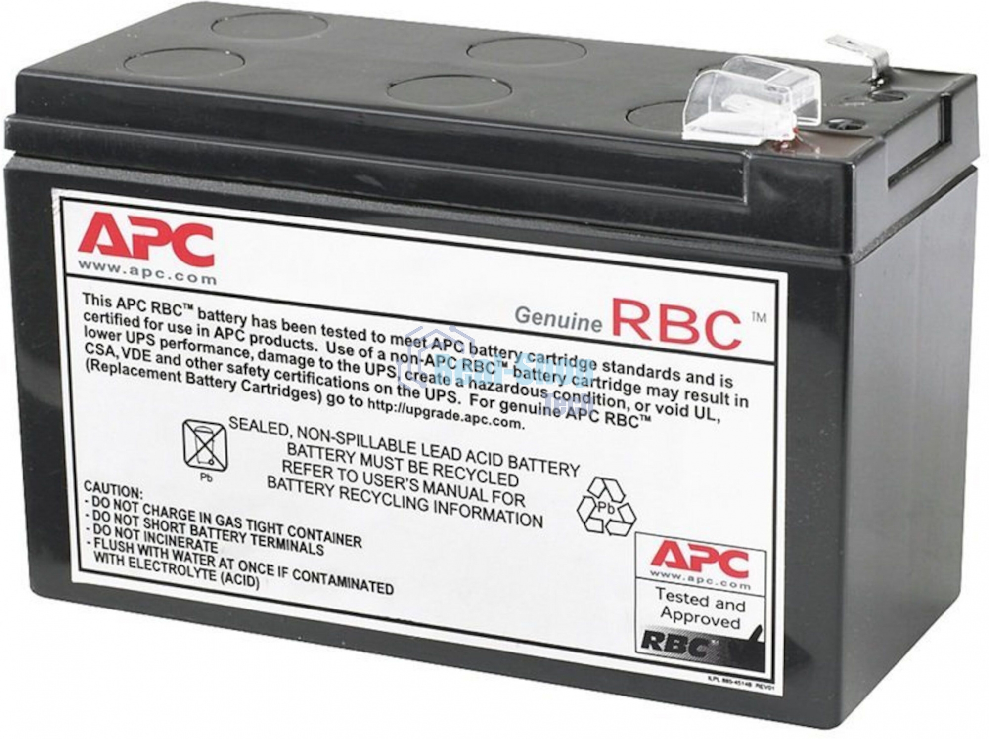 Батарея для ИБП APC APCRBC110 12В 7Ач для BE550G/BE550G-CN/LM/BE550R/BE550R-CN/R650CI/AS/RS