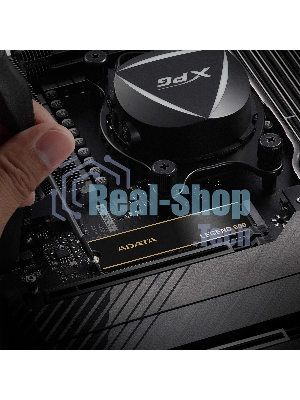 Накопитель SSD ADATA LEGEND 900, 2000Gb, PCIe 4.0 x4, 2280, NVMe, R/W 7000/5400, с радиатором