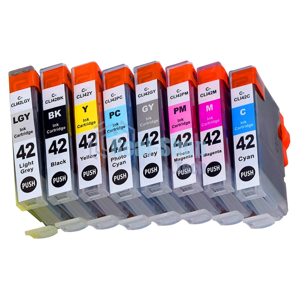 Набор струйных картриджей NVPrint для Canon CLI-42 (NV-6384B010) 8 цветов для Canon Pixma PRO-100, 100S