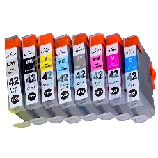 Набор струйных картриджей NVPrint для Canon CLI-42 (NV-6384B010) 8 цветов для Canon Pixma PRO-100, 100S Набор струйных картриджей NVPrint для Canon CLI-42 (NV-6384B010) 8 цветов для Canon Pixma PRO-100, 100S