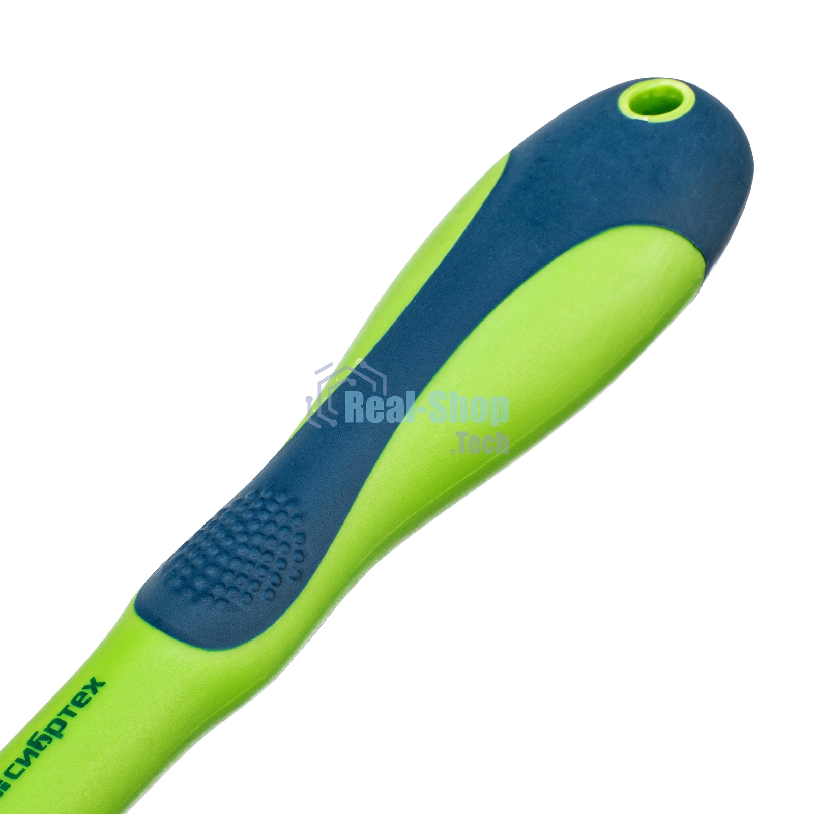 Ключ трещотка Сибртех двухкомпонентная рукоятка 3/8