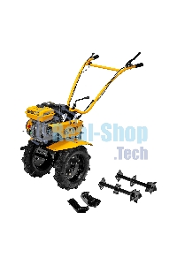 Мотоблок Denzel DPT-170S, 7 л.с., ремен.сцеп, фрез 3х4, ШОМ, передачи 2В/1Н