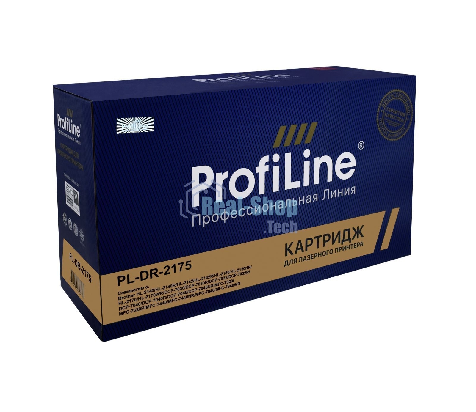 Драм-картридж ProfiLine PL-DR-2175 для принтеров Brother HL-2140/2142/2150N/2170W/DCP-7030/7040/7045/MFC-7320/7360 12000 копий
