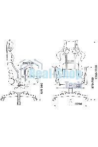 Кресло игровое Zombie Game Penta черный/красный эко.кожа с подголов. крестов. пластик