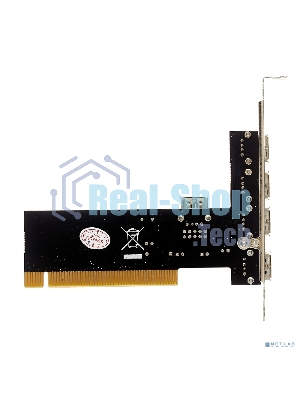 Контроллер ExeGate EXE-352 PCI, 4хUSB 2.0 ext + 1хUSB 2.0 int (OEM) EX281227RUS