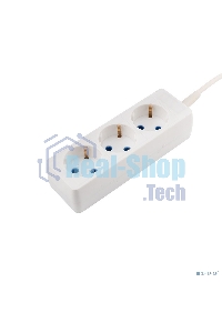 Удлинитель PROconnect 3 гнезда, 1.5 м, 3х0.75 мм², с/з, белый