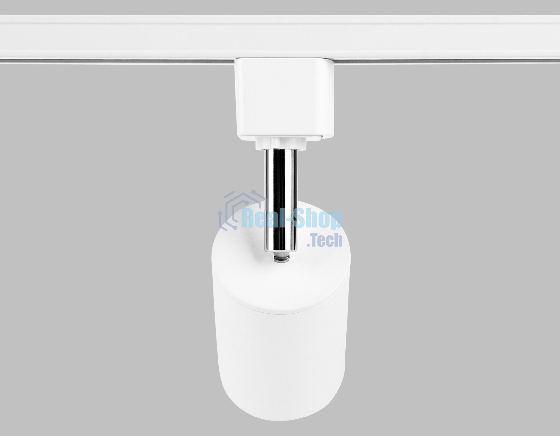 Трековый однофазный светильник со сменной лампой Ambrella light GL5121 WH белый GU10 max 12W